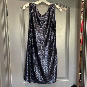 Sequined cocktail dress!